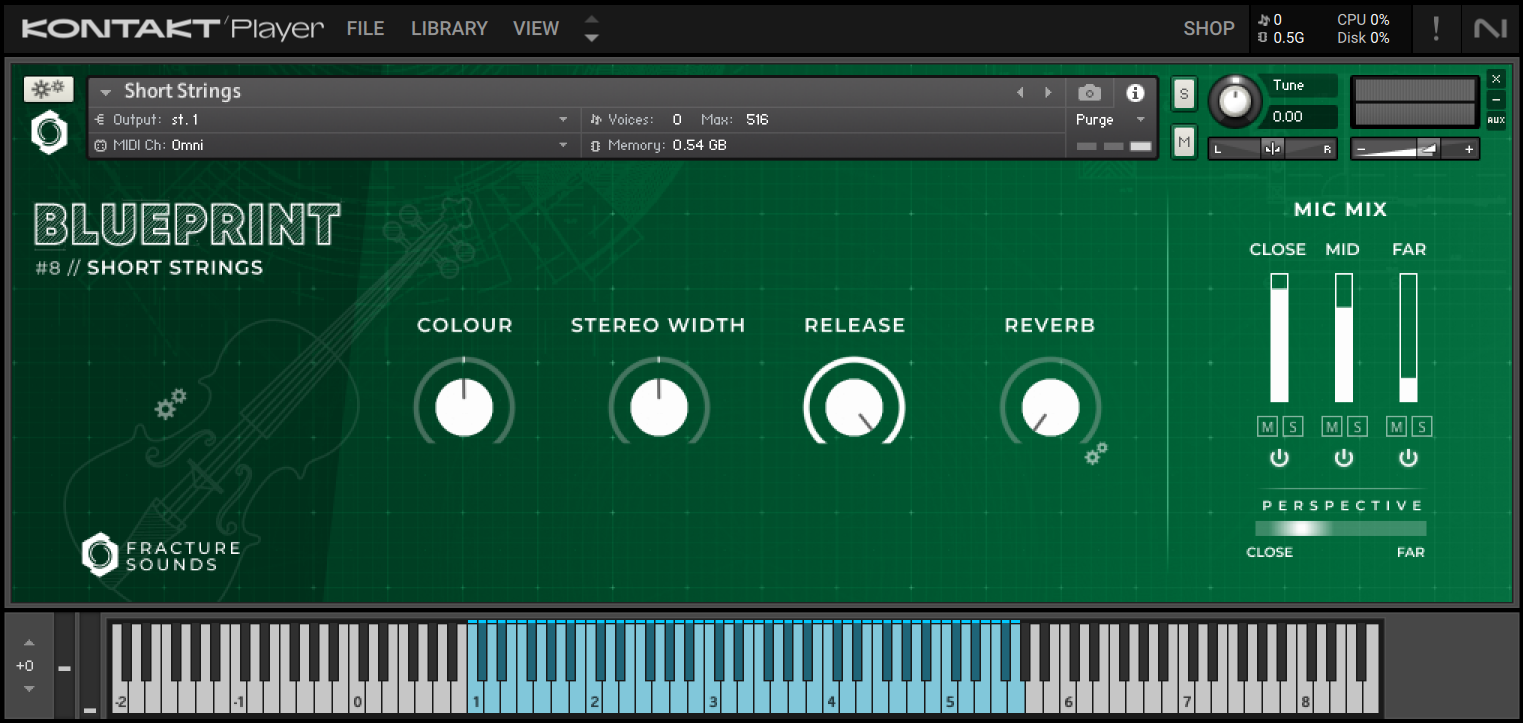 FREE staccato strings VST for Kontakt Player | Blueprint