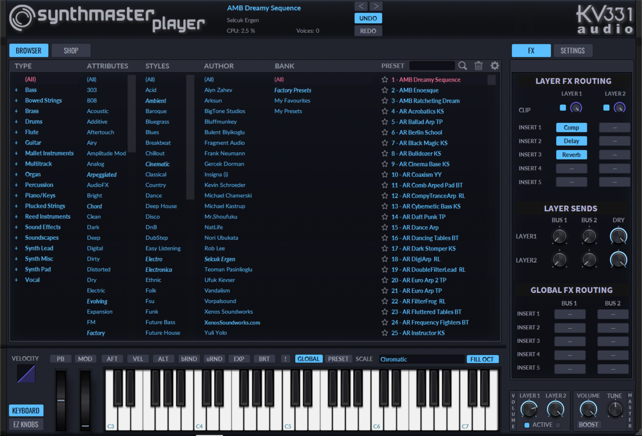 SynthMaster Player 2 KV331 Audio