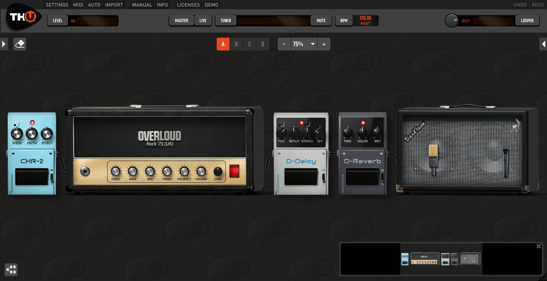 TH U Essentials Guitar VST FX