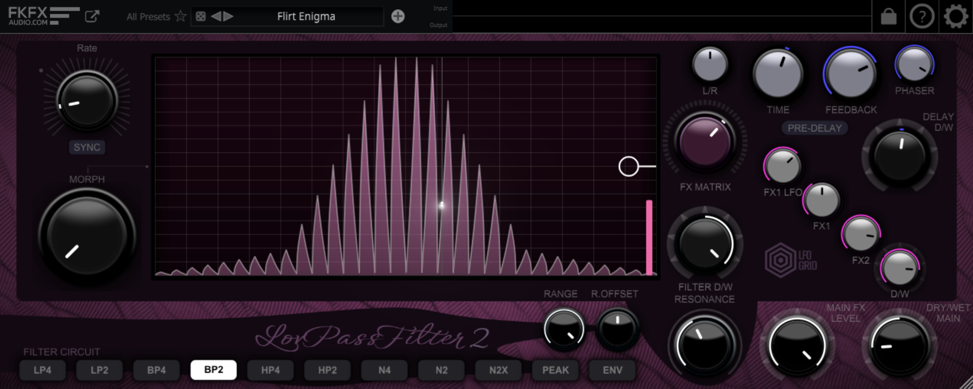 LovPassFilter 2 FKFX Audio