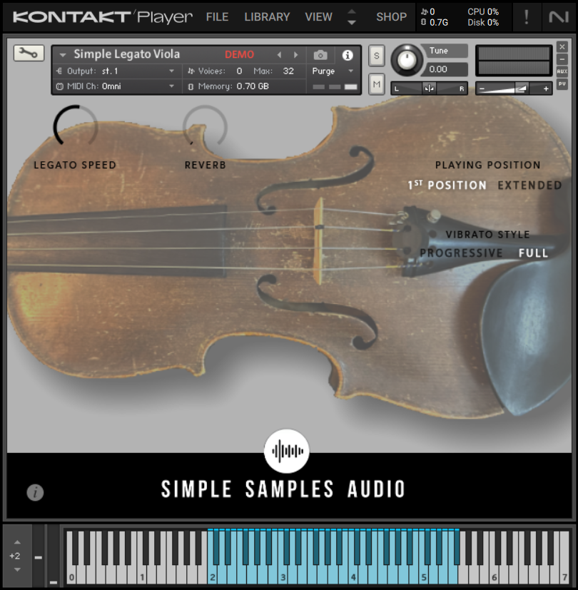 Simple Legato Viola Kontakt