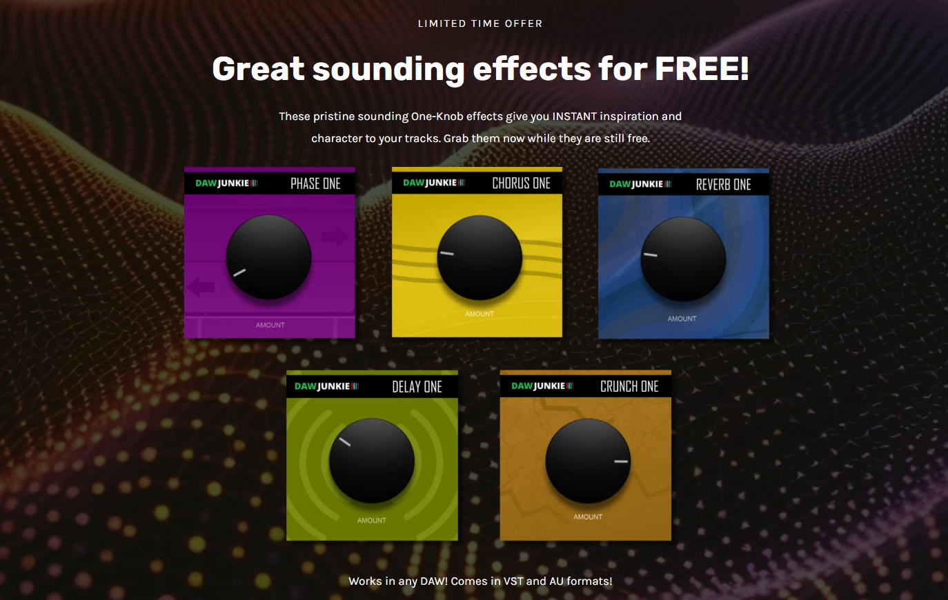 EffectsOne Bundle DAWJunkie Web Screenshot