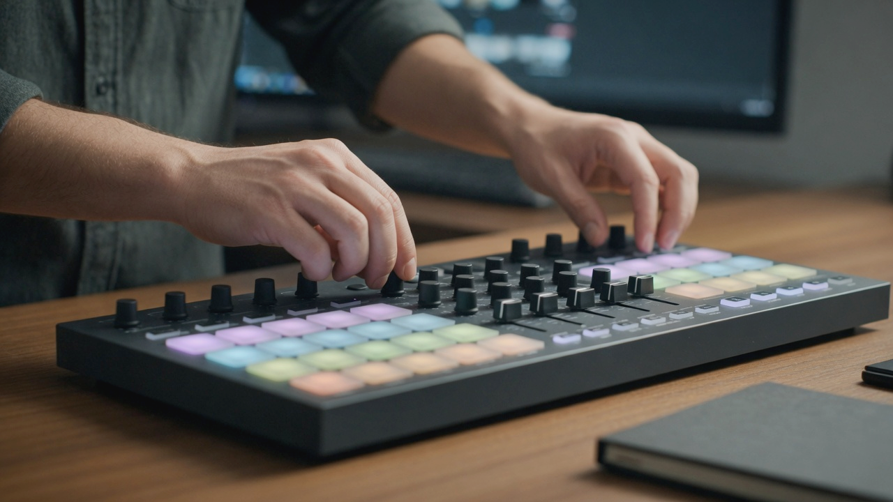 music production midi controller